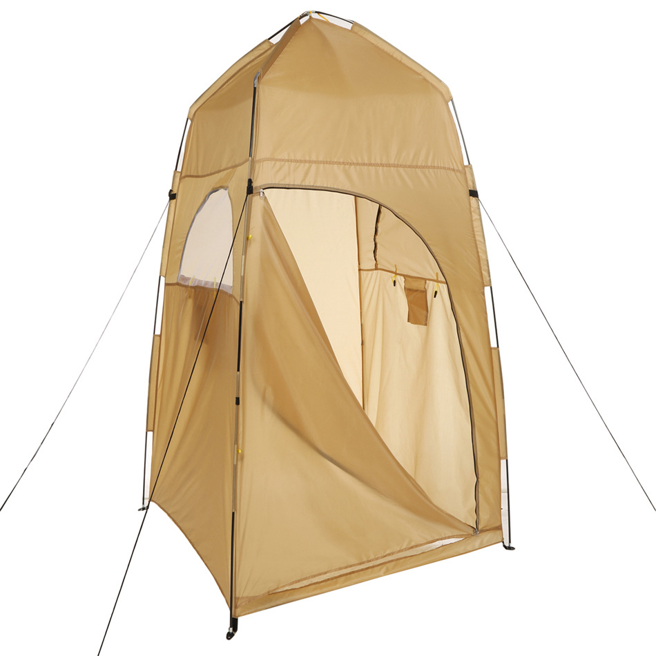 Cheap Goat Tents 2022 Portable Outdoor Camping Tent Shower Tent Bath Changing Fitting Room Tent Shelter Camping Beach Privacy Toilet Camping Tent   